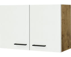 Hängeschrank Flex Well Vintea magnolia matt 80x54,8x32 cm mit Drehtür