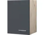 Hornbach Hängeschrank Flex Well Tiago basaltgrau 40x54,8x32 cm mit Drehtür