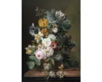 Hornbach Leinwandbild Stillleben mit Blumen 70x100 cm