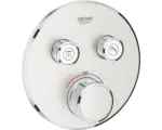 Hornbach Unterputz-Brausemischer Grohe Grohterm SmartControl 29119DC0 supersteel