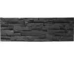 Hornbach EPS Schaumstoff Verblendstein Rebel of Styles Ultra Light 18,7x57,4 cm schwarz