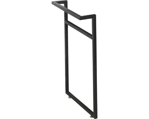 Handtuchstange Sanotechnik Option 10x43x65 cm schwarz matt