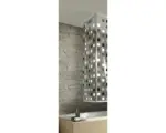 Hornbach Ersatzduschrollo Kleine Wolke 53x240 cm grau
