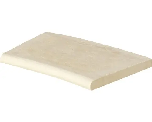 Poolumrandung Beckenrandstein Bergerac Element mit Innenrundung für Radius 208 cm Champagne 50 x 31 x 3,2 cm