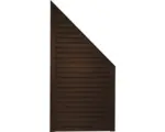 Hornbach Abschlusselement Konsta Diamond rechts 90x180/90 cm braun