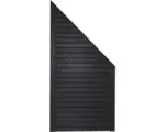 Hornbach Abschlusselement Konsta Diamond rechts 90x180/90 cm anthrazit