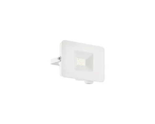 LED Strahler Eglo FAEDO 3, 10 W 5000 K tageslichtweiß IP 65 weiß (33152)