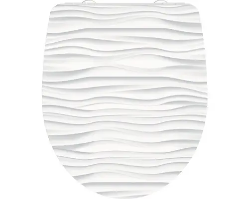 WC-Sitz Schütte White Wave mit Absenkautomatik