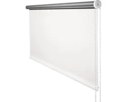 Verdunkelungsrollo Thermo uni weiß 120x175 cm
