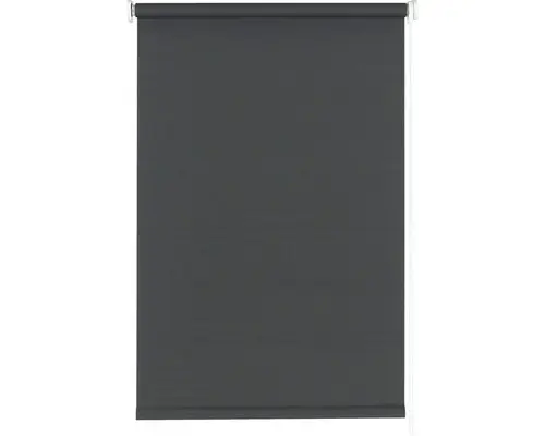 Tageslicht-Rollo uni anthrazit 80x175 cm