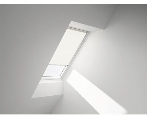 VELUX Sichtschutzrollo beige uni manuell Rahmen aluminium RFL U10 1086S