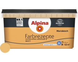 Alpina Wandfarbe Farbrezepte Marrakesch 1 L