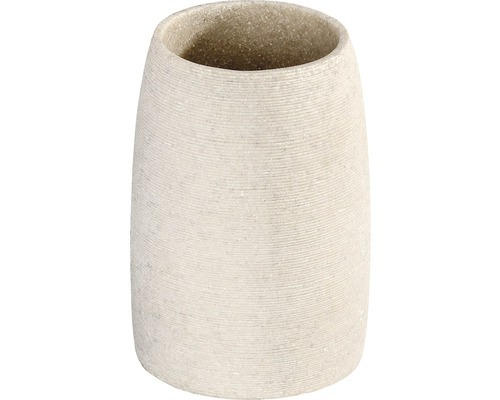 Zahnputzbecher Wenko Goa beige