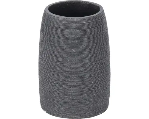 Zahnputzbecher Wenko Goa grau