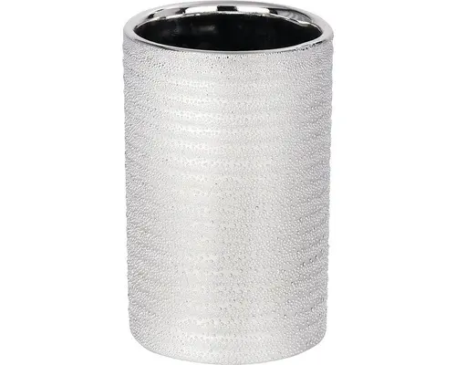 Zahnputzbecher Wenko Polaris Juwel siber