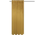 Hornbach Vorhang mit Universalband Velvet senfgelb 140x280 cm