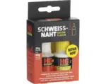Hornbach HG Power Glue Sekundenkleber Schweißnaht aus der Flache 20 g Klebstoff und 40 g Granulat