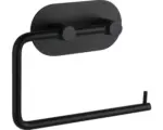 Hornbach Toilettenpapierhalter Form & Style zum kleben rund ohne Deckel schwarz