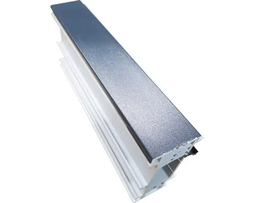 Verbreiterungsprofil ARON Comfort 35 mm weiß / titan L:2200 mm