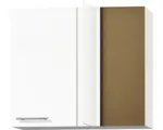 Hornbach Eckhängeschrank Optifit Bengt weiß 85x70,4x34,9 cm mit Drehtür