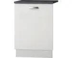Hornbach Geschirrspülerblende Optifit Lagos weiß glänzend 59,6x70x1,6 cm