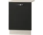 Hornbach Geschirrspülerblende Optifit Faro anthrazit 59,6x70x1,6 cm