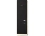 Hornbach Kühlumbauschrank Optifit Faro anthrazit 60x211,8x58,4 cm mit Drehtür