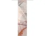 Hornbach Flächenvorhang Blattari Digitaldruck kupfer 60x245 cm