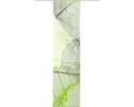 Hornbach Flächenvorhang Blattari Digitaldruck grün 60x245 cm