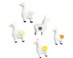 Dekomagnet Lama 5er-Set