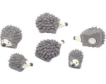 Hornbach Dekomagnet Hedgehog 6er-Set grau