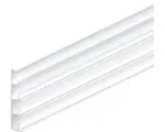Hornbach Clik-Fix 17 Montageschiene PVC weiß 19x81,5x2400 mm