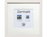 Hornbach Objektrahmen Zermatt weiß 23x23 cm
