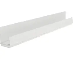 CATNIC Einfassprofil PVC inkl. Dichtband für Trockenbau 12,5 mm 2500 x 13 x 21 mm Bund = 50 St