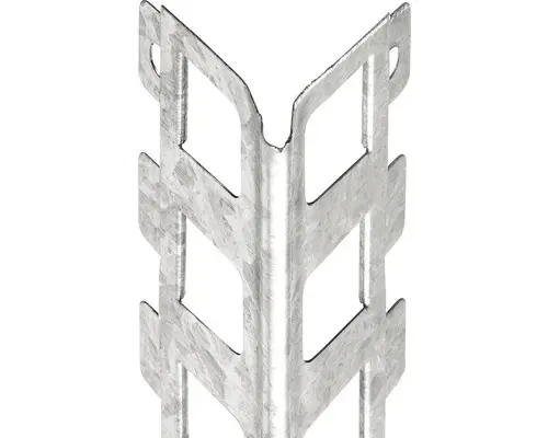 CATNIC Kantenrichtprofil Stahl verzinkt für Putzstärke 10 mm 2500 x 40 x 40 mm Bund = 25 St