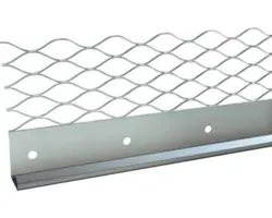 CATNIC Putzabschlussprofil Edelstahl V2A für Putzstärke 13 mm 2500 x 6 x 10 x 66 mm Bund = 25 St