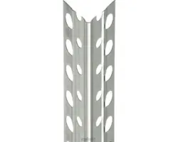 CATNIC Eckputzprofil Edelstahl V2A Putzstärke 1 mm für Trockenbau 2500 x 25 x 25 mm Bund = 25 St