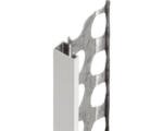 Hornbach CATNIC Putzabschlussprofil Stahl verzinkt mit PVC Nase für Putzstärke 14 mm 2500 x 53 x 14 mm Bund = 25 St