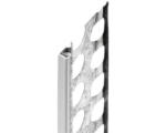 Hornbach CATNIC Putzabschlussprofil Stahl verzinkt mit PVC Nase für Putzstärke 10 mm 2500 x 10 x 53 mm Bund = 25 St