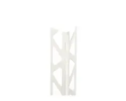 CATNIC Eckschutzprofil Hart-PVC für Putzstärke 11 mm 2500 x 40 x 40 mm Bund = 25 St