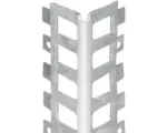 Hornbach CATNIC Außenputzprofil Stahl verzinkt mit PVC Nase für Putzstärke 14 mm 2500 x 41 x 41 mm Pack = 15 St