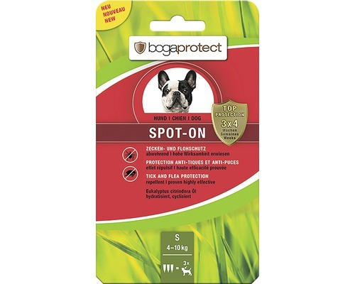 Zecken- und Floschutz Bogaprotect für Hunde von 5-10 kg