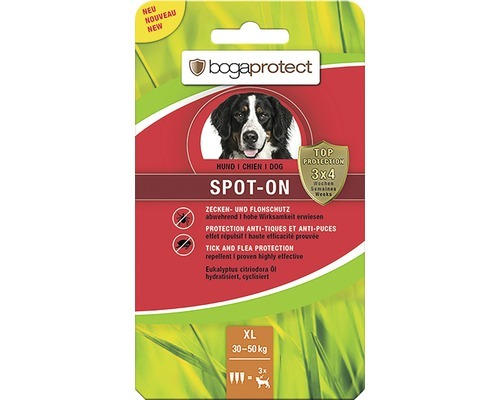 Zecken- und Floschutz Bogaprotect für Hunde von 30-50 kg