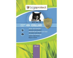 Zecken- und Flohband bogaprotect Collar für Katzen Halsumfang bis 35 cm abwehrend schwarz