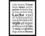 Hornbach Wandbild Lebensweisheit 33x43 cm