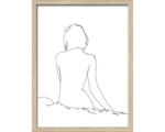 Hornbach Gerahmtes Bild Sketch A Woman 43x33 cm