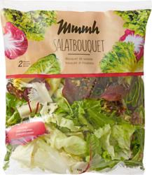 Bouquet de salade Mmmh, prêt à consommer, provenance indiquée sur l’emballage, 150 g