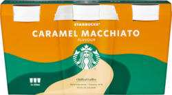 Boisson lactée Caramel Macchiato Starbucks , 3 x 220 ml