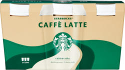 Starbucks Milchgetränk Caffè Latte , 3 x 220 ml