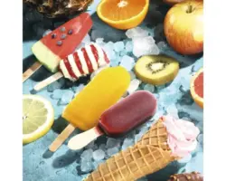 Glasbild Sweets I 30x30 cm GLA2107